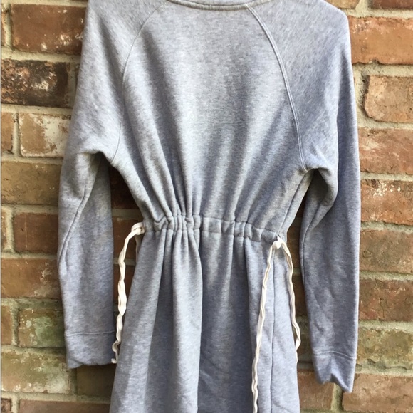 Athleta gray sweat shirt dress size medium - Picture 4 of 4